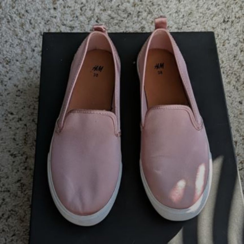 H&M Pink Slip-Ons for Women Size: 38 Euro